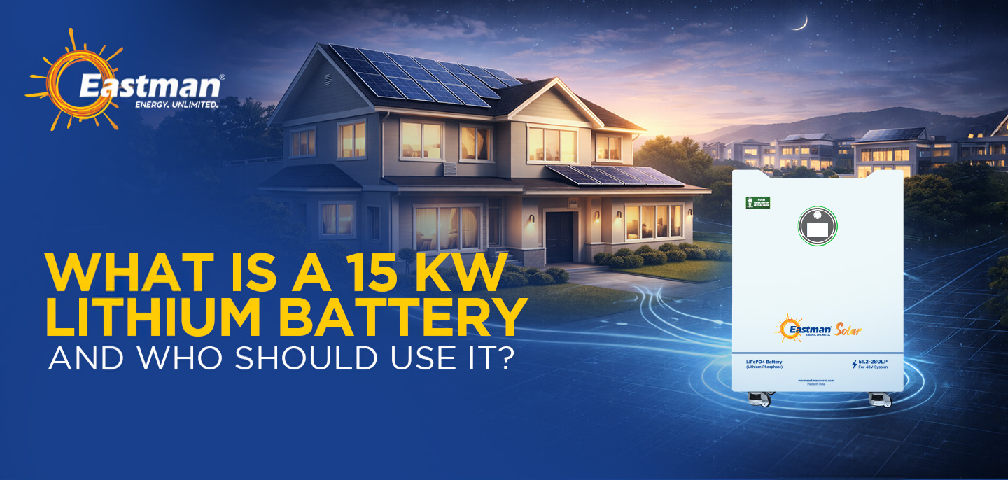 What Is a 15 KW Lithium Battery and Who Should Use It?
