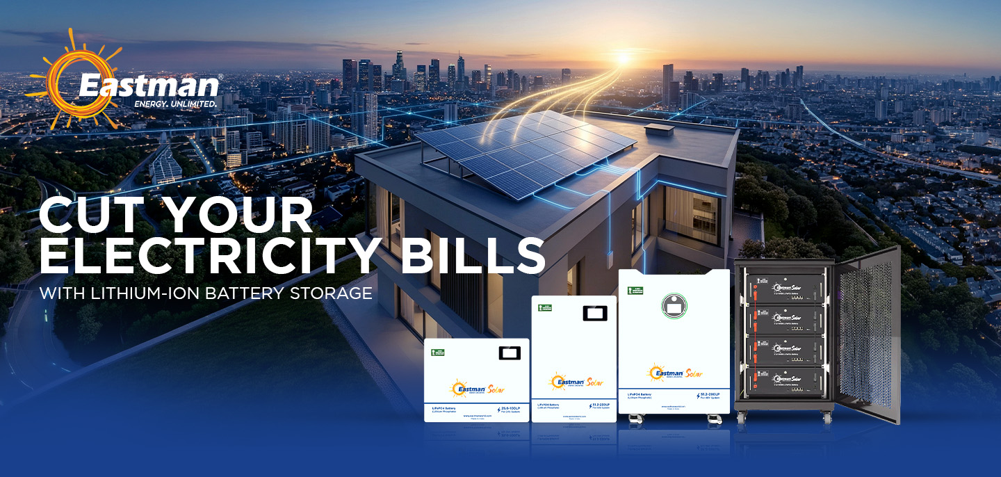 Cut Your Electricity Bills with Lithium-Ion Battery Storage