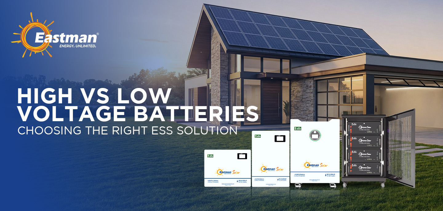 Understanding High vs low voltage batteries