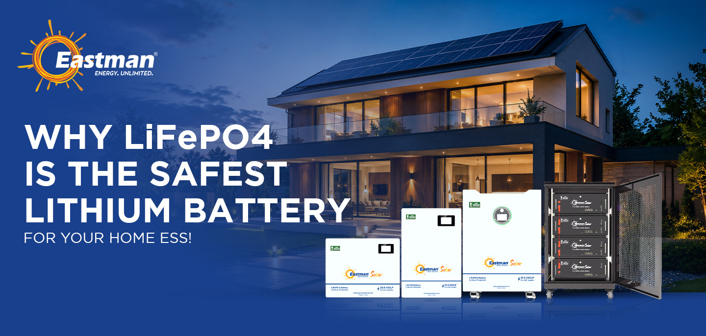 Why LiFePO4 Is the Safest Lithium Battery for Your Home ESS!