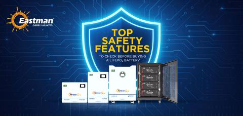  Top Safety Features to Check Before Buying a LiFePO₄ Battery