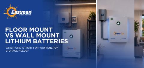  Floor Mount vs Wall Mount Lithium Batteries. Which one is right?